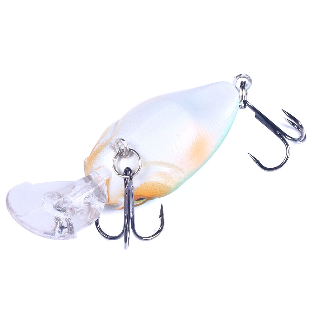 HENGJIA Crank Baits for Bass Fishing 10PCS Plopper Fishing Lure Shallow Diving Crank Bait Square Bill Crankbaits Fishing Lures