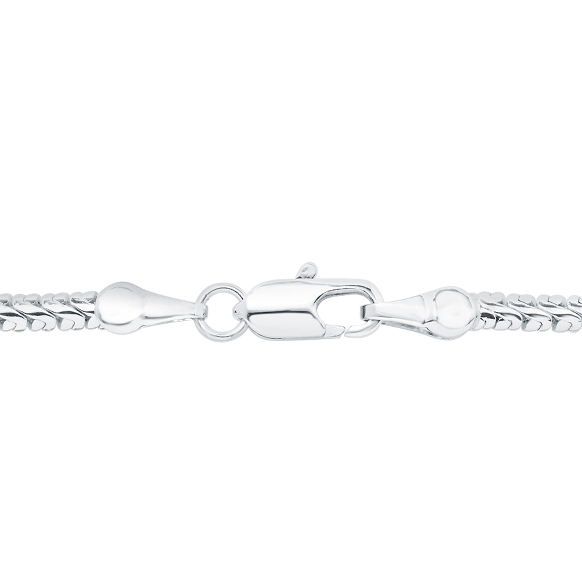 Arista 1/2 Ct Diamond Twisted Necklace in Silver Tone over Brass, 18" (I-J, I3)