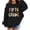 Black, variant on KAUOD Back to School Sweatshirt Girls Boys FIFTH GRADE Oversized Drop Shoulder Pullover Top 2026 First Day of School Preppy Clothes