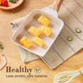 thumbnail image 2 of Non Stick Tamagoyaki Pan Square Pan Japanese Style Omelet Pot Breakfast Pot Frying Pan Egg Pan Kitc- Banmo, 2 of 5