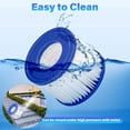thumbnail image 3 of x Filter VI for swimming pool - suitable for Bestway Miami, Lay-Z-Spa Pool filter - Filter cartridge VI, 3 of 5