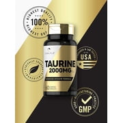 Taurine 2000mg | 60 Vegetarian Caplets | Advanced Athlete Formula | by Carlyle