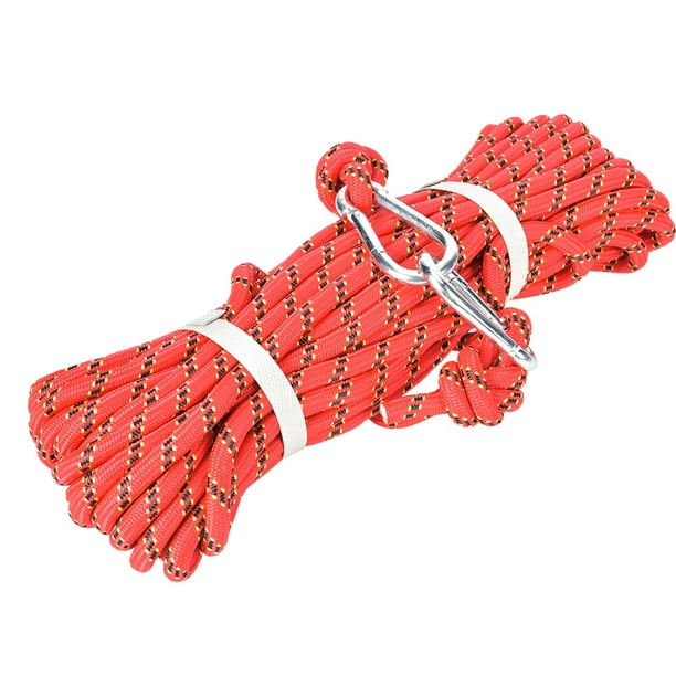 Climb Rope, Escape Rope Polyester High Strength Multi Strand For Aerial Work  For Mountaineering 