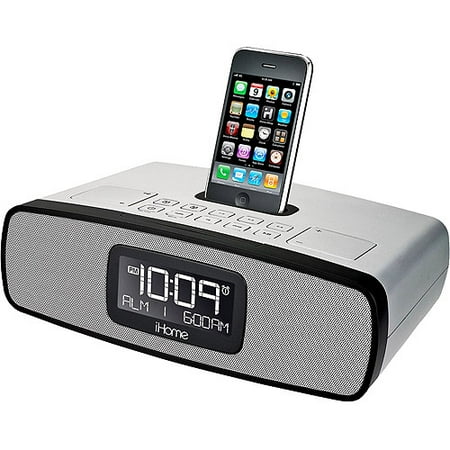 Ihome Dual Alarm Clock Radio With Am/fm - Walmart.com