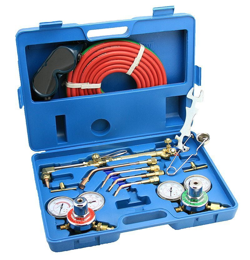 Arksen Gas Welding & Cutting Torch Kit, Professional Set, Victor Type, Carrying Case by ARKSEN