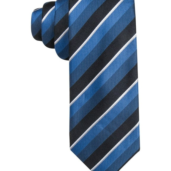 Alfani Mens Madison Self-tied Necktie, Blue, One Size