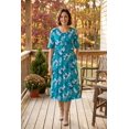 thumbnail image 2 of Woman Within Plus Size Petite Button-Front Elbow-Sleeve Knit Dress, 2 of 6