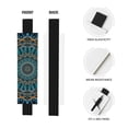 thumbnail image 2 of Wukai Mandala Adjustable Elastic Band Leather Pen Holder,Pencil Holder,Pen Sleeve Pouch for Notebooks,Planners,and Books, 2 of 6