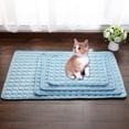 thumbnail image 3 of Summer Pet Dog Cat Self Cooling Mat Heat Relief Mesh Bed Sleeping Cushion Pad, 3 of 10
