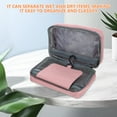 thumbnail image 2 of BESTYASH Makeup Bags Travel Makeup Bag Pink PVC Wet and Dry Separation 1Set, 2 of 5