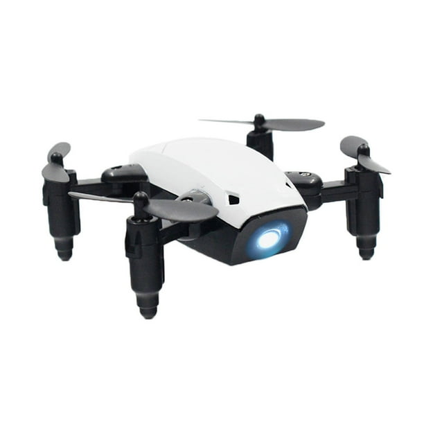 Speravity Plegable RC Mini Pocket Helicóptero Multifunción de alta definición con foto aérea para regalo de niños Artesanía blanco Speravity WJ1548-03B