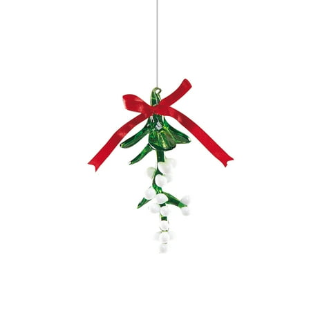 Glass Mistletoe Christmas Ornament - Walmart.com Glass Mistletoe Christmas Ornament - Glass Mistletoe Christmas Ornament - Walmart.com