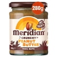thumbnail image 3 of Meridian No Added Salt Crunchy Peanut Butter 280g, British Import (Pack of 2), 3 of 4