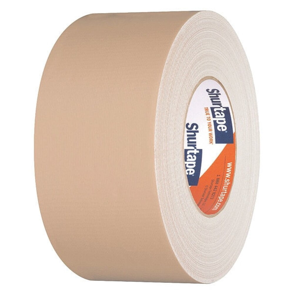 Duct Tape, Tan, 60-1/8 yd L, 2-7/8 in W 105478