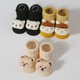thumbnail image 5 of 2 Pairs/3 Pairs Baby Ankle Socks Knitted Socks with Cartoon Pattern Cotton Socks Soft Socks for Newborns 3-12 Month, 5 of 8