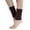 Coffee, variant on Women's Short Cable Knit Boot Cuffs Warm Leg Warmers Cozy Winter Daily Wear Home Outdoor Gift for Women White One Size
