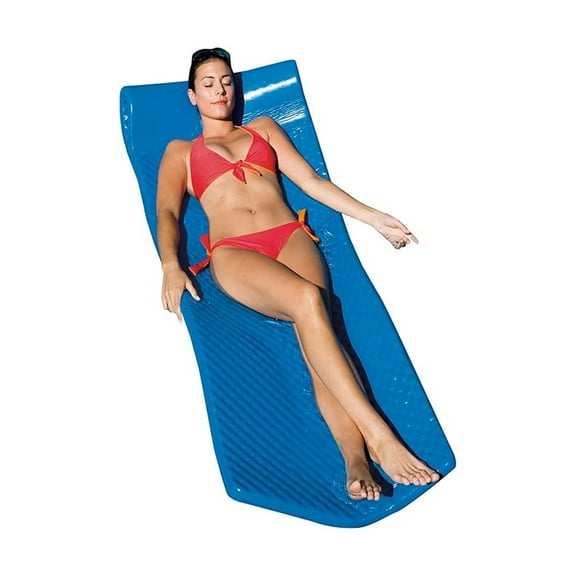 Ocean Blue Foam Pool Float, Blue