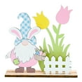 thumbnail image 1 of YSABOXY Easter Wooden Blocks Decorations Signs Easter atmosphere decor, 1 of 1