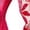 #2 Hot Pink, variant on Lingerie for Women Low Waist Traceless Mesh Embroidered Big Butterfly Open End Thong Underwear Babydoll Breathable Panties