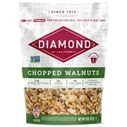 Diamond Of California Chopped Walnuts, 5g Protein, 8 oz Bag