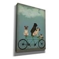 thumbnail image 2 of Epic Graffiti  'Pug Tandem' by Fab Funky Giclee Canvas Wall Art, 12"x16" 18 x 26, 2 of 3