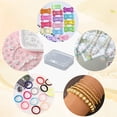 thumbnail image 6 of 6Pcs Mini Containers with Lids Small Bead Organizer Box 2.44x3.39 Inch Clear Plastic Transparent Rectangle Storage Container for Crafts Accessories, 6 of 8