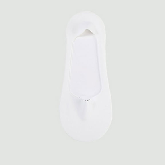 Viluyesy Womens No Show Socks, Thin Breathable Non-Slip Low Cut Cushion Lightweight Liner Socks White