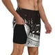thumbnail image 2 of Fotbe Piano Keys With Musical Notes Traje de Baño para Hombre – Shorts de Natación de Secado Rápido con Forro y Bolsillos-Medium, 2 of 6