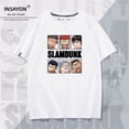 thumbnail image 2 of Camiseta de Graffiti Slam Dunk para hombre, Camiseta deportiva Retro americana, Media manga, suelta, dibujos animados, baloncesto, Verano, 2 of 4