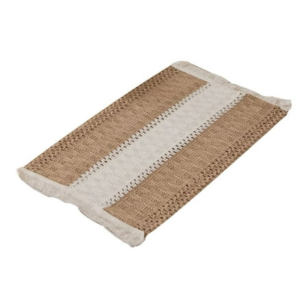 

OCUhome Place Mat Table Mat Tassels Design Fine Stitching Rectangular Vintage Woven Boho Placemat for Restaurant