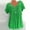Green, variant on Oalirro Blouses for Women Fashion 2023 Valentine's Day Gift Women Plus Size Short Sleeves V-Neck Print Blouse Pullover Tops Shirt Blue