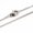 Stainless Steel Color, variant on 12Strands Stainless Steel Cable Chain Necklaces Multi-Color 17.7"(45cm)-Random Mixed Color