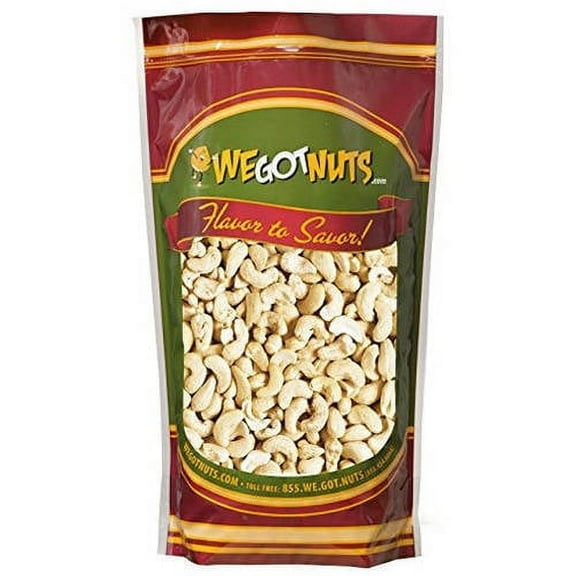 We Got Nuts Whole Raw Cashews, 1 lb