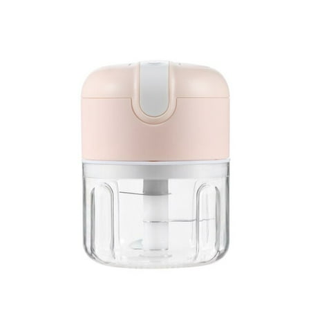 

Electric Blender Kitchen Garlic Crusher Onion Chopper 250ml Mini Meat Grinder Food Vegetable Chopper USB Charging Food Processor