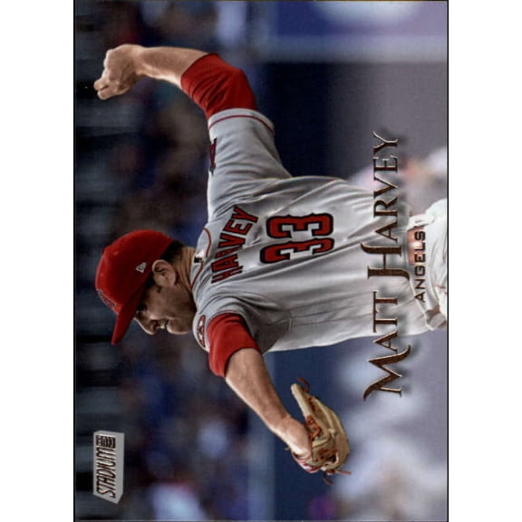 Collectible 2019 Stadium Club #93 Matt Harvey Los Angeles Angels MLB Baseball Trading Card
