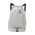 thumbnail image 1 of Mochila de baloncesto, bolsa de baloncesto, soporte decorativo, organizador versátil, bolsa para raqueta de bádminton, mochila de tenis para acampar, Gris, 1 of 8