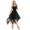 thumbnail image 4 of BadyminCSL Women's Dress Formal Gowns Evening Dresses V-Neck Sleeveless Party Club Dress, 4 of 6