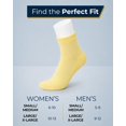 thumbnail image 7 of Pembrook Unisex Non-Binding Diabetic Ankle Socks, Pastel Colors, Large, 6 Pairs, 7 of 7