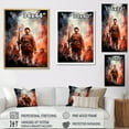 thumbnail image 4 of Designart "Monumental Defenders Among Military Soldiers" Military Floater Framed Canvas Prints, 4 of 5