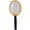 Yellow, variant on BadPiggies Electric Fly Swatter Portable Handheld Insect Killer Mosquito Bug Zapper with 2 AA Batteries