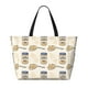thumbnail image 2 of Fotbe Peanuts Bolsa de Viaje para Playa - Resistente al Agua, Bolsa Tote de Gran Capacidad y Ligera con 7 Bolsillos para Mujeres y Hombres, 2 of 7