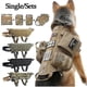 thumbnail image 1 of Conjuntos de chalecos tácticos para perros del ejército, ropa militar para perros, arnés de rodamiento de carga para entrenamiento, chaleco Molle de rescate para entrenamiento de p sets, 1 of 5