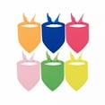 thumbnail image 7 of TELOLY Single Color Dog Scarf Pet Bandana (Pink Dog Bandanas, Large), 7 of 7