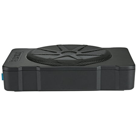 KICKER - Hideaway 10" Compact Powered Subwoofer - Black