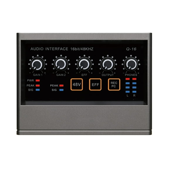 Necvior Easy to Use Sound Recordings Interfaces for Various Skill Levels Home or Studio Settings