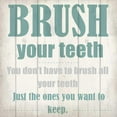 thumbnail image 3 of Allen, Kimberly 12x12 Black Modern Framed Museum Art Print Titled - Keeping Teeth, 3 of 5