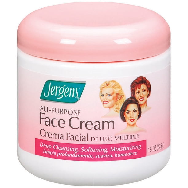 Jergens All Purpose Face cream, Deep cleansing Facial cream, Makes