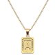 thumbnail image 1 of Women's Vintage Fashion Alphabet Necklace Jewelry Dainty Necklace---Product code 50433, 1 of 2