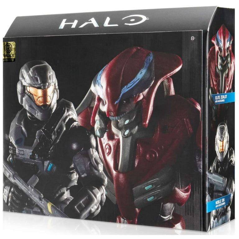 World Of Halo Noble Six and Elite Zealot figure 2-Pack Jazwares