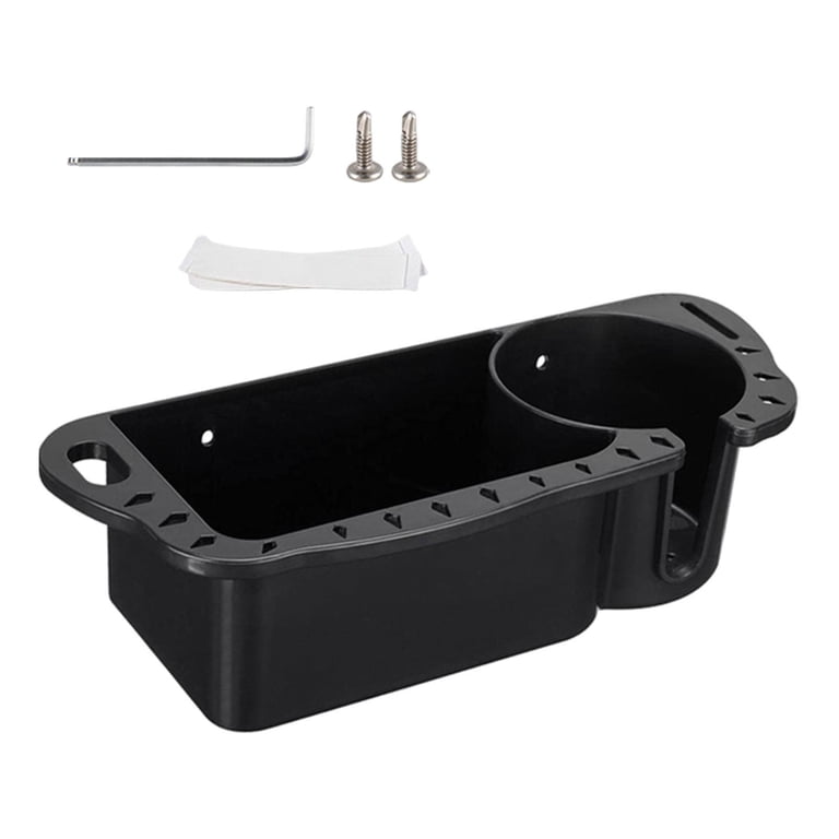 6-Pack White Plastic Cup Holders With Drain Hole For Boat, Marine, RV & Pontoon 3 thumbnail image